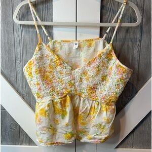 B059. Super cute BP floral tank top.